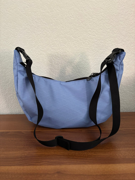 Crossbody Crescent Bag - X-Pac RX30 (Bluebell)