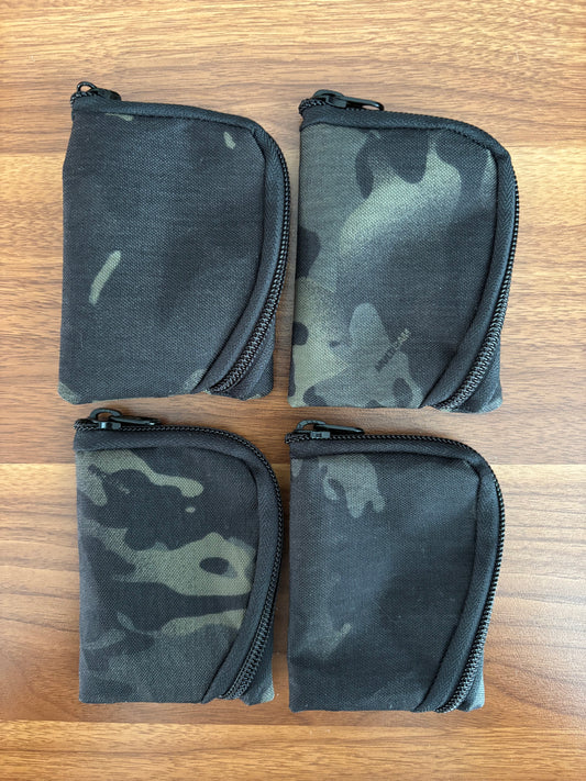 Folded Zipper Pouch - X-Pac X50 Multicam Black