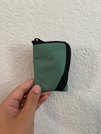 Folded Zipper Pouch - RX30 - Evergreen
