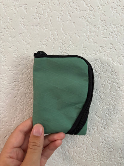 Folded Zipper Pouch - RX30 - Evergreen