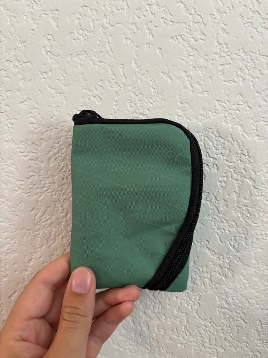 Folded Zipper Pouch - RX30 - Evergreen